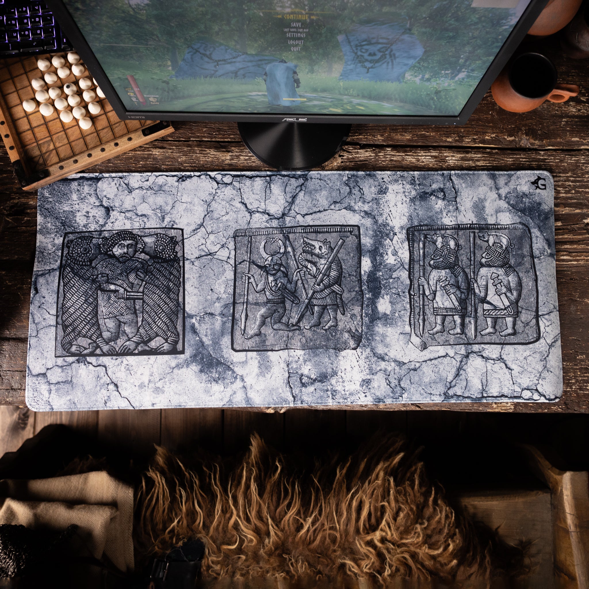 Mouse Pad, Torslunda, Large Extended – Grimfrost