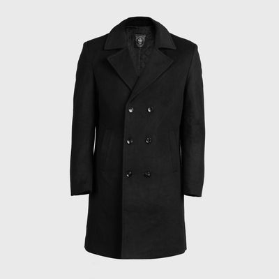 Wool Coat, Black