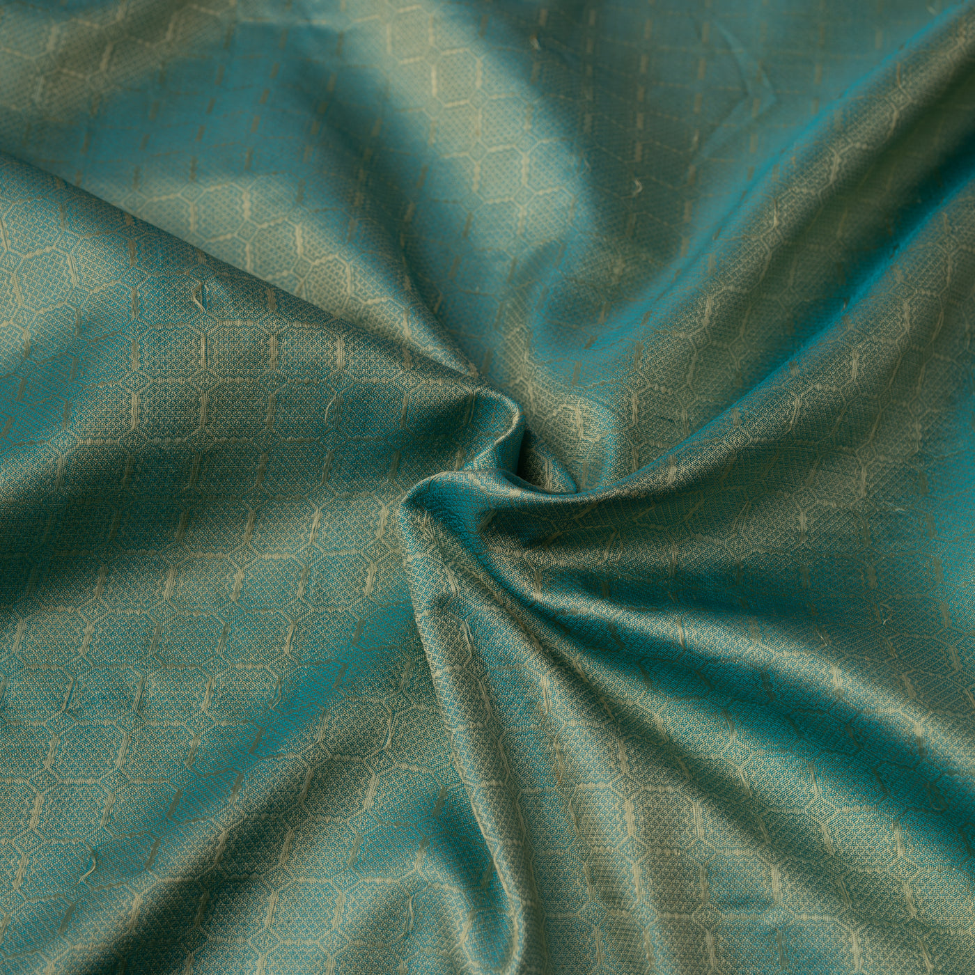 Birka Silk, Handwoven, Turquoise