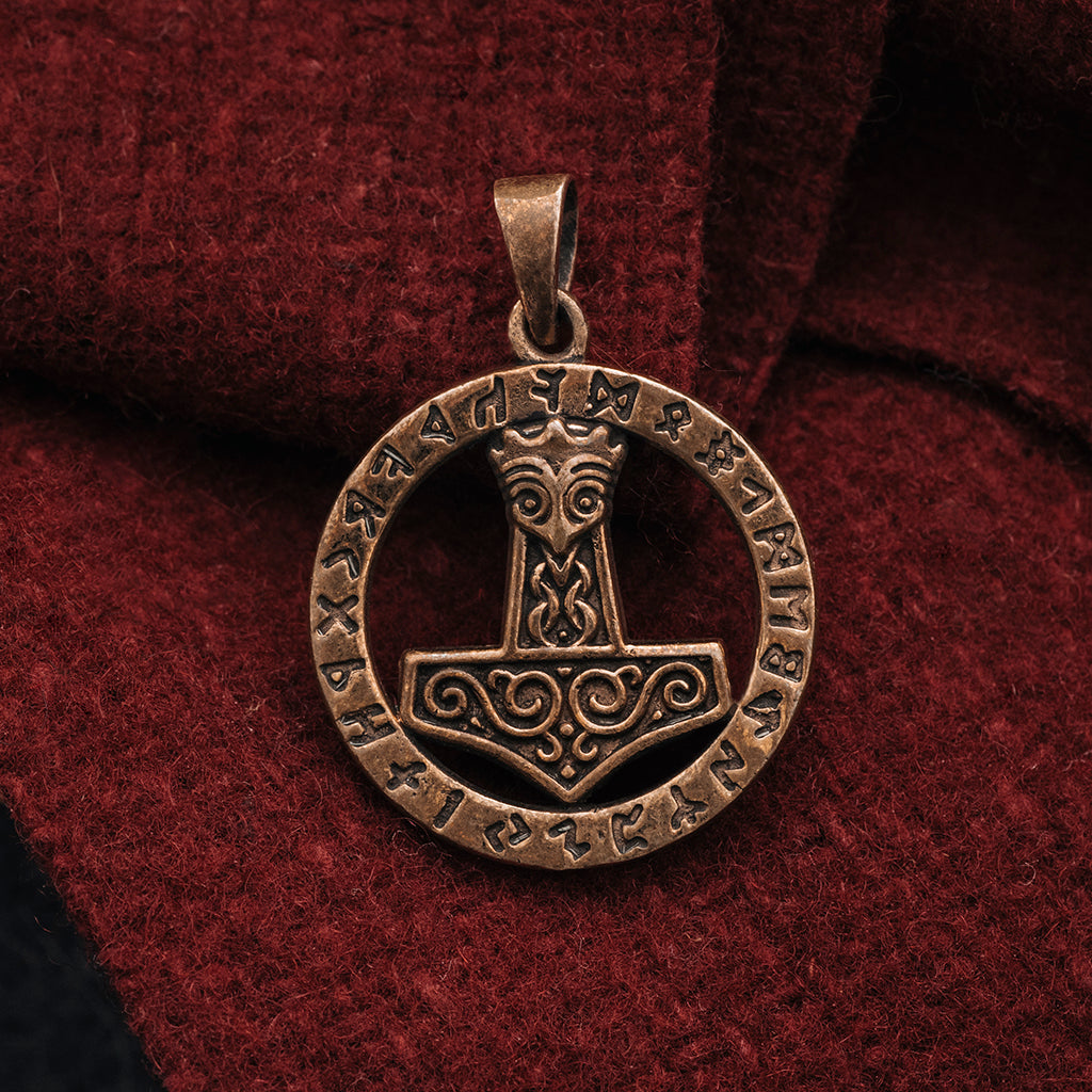 Meget rart godt Skynd dig Certifikat Rune Thor's Hammer, Bronze – Grimfrost
