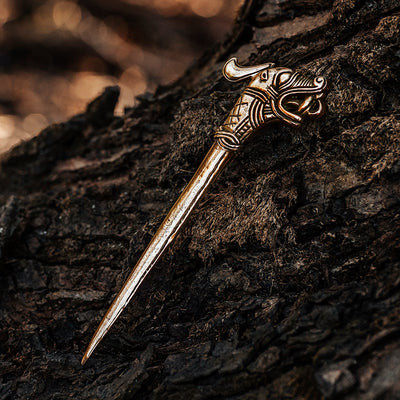 Hair Jewelry - Hedeby Hairpin, Bronze - Grimfrost.com