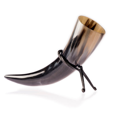 Horn Stands - Drinking Horn Stand, Hand Forged - Grimfrost.com