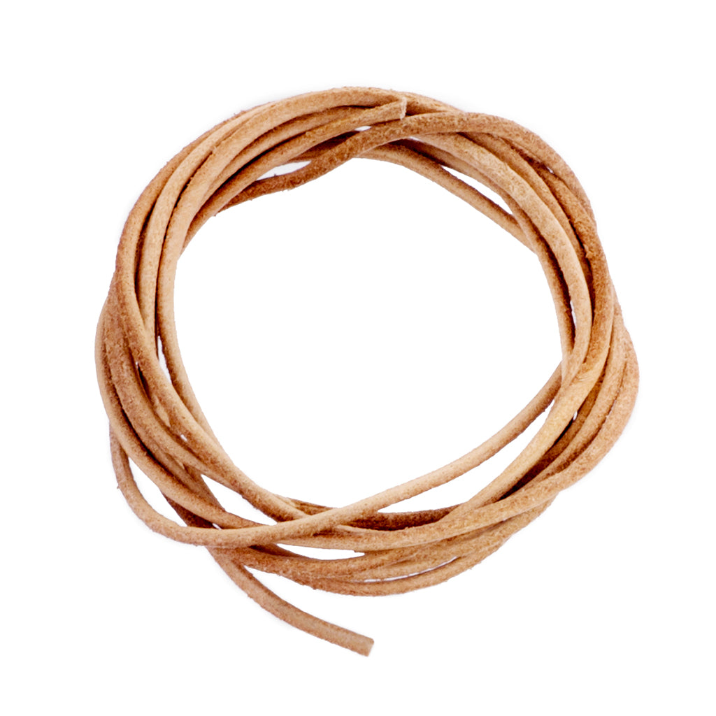 Leather Cord, Natural – Grimfrost
