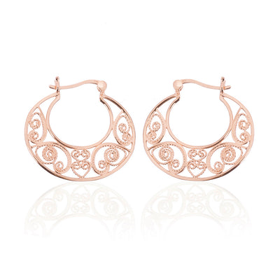  - Rus Earrings, Rose Gold - Grimfrost.com