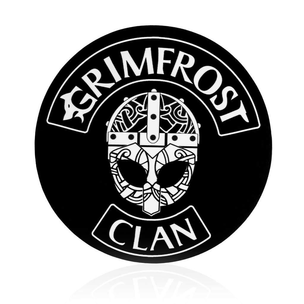 Grimfrost Clan Sticker, Round