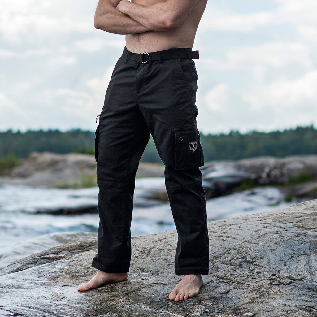 Grimfrost's Cargo Pants, Black - Main Image