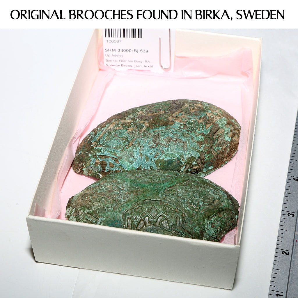 Tortoise Brooches, BJ 539, Birka