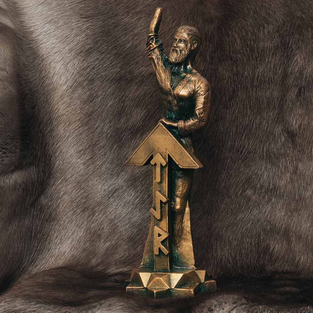 Norse Tyr Statue god of battle