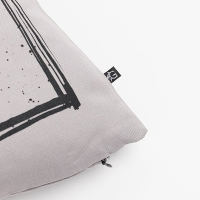 Pillow Cover 2, Torslunda Collection, Grey