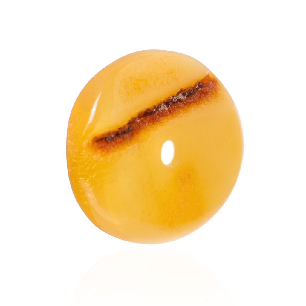 Amber Beads - Amber Disc Bead, XL - Grimfrost.com