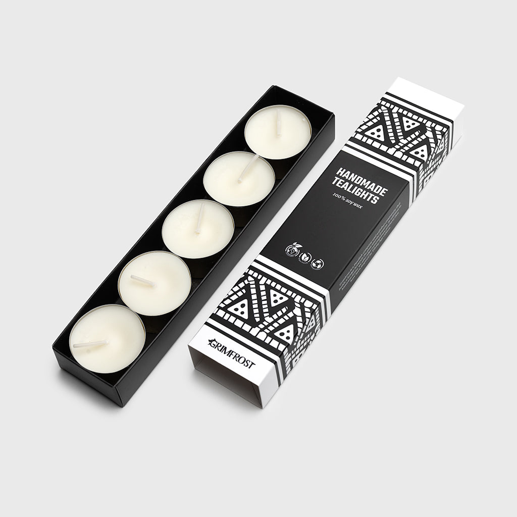 Soy Wax Tealights, Unscented