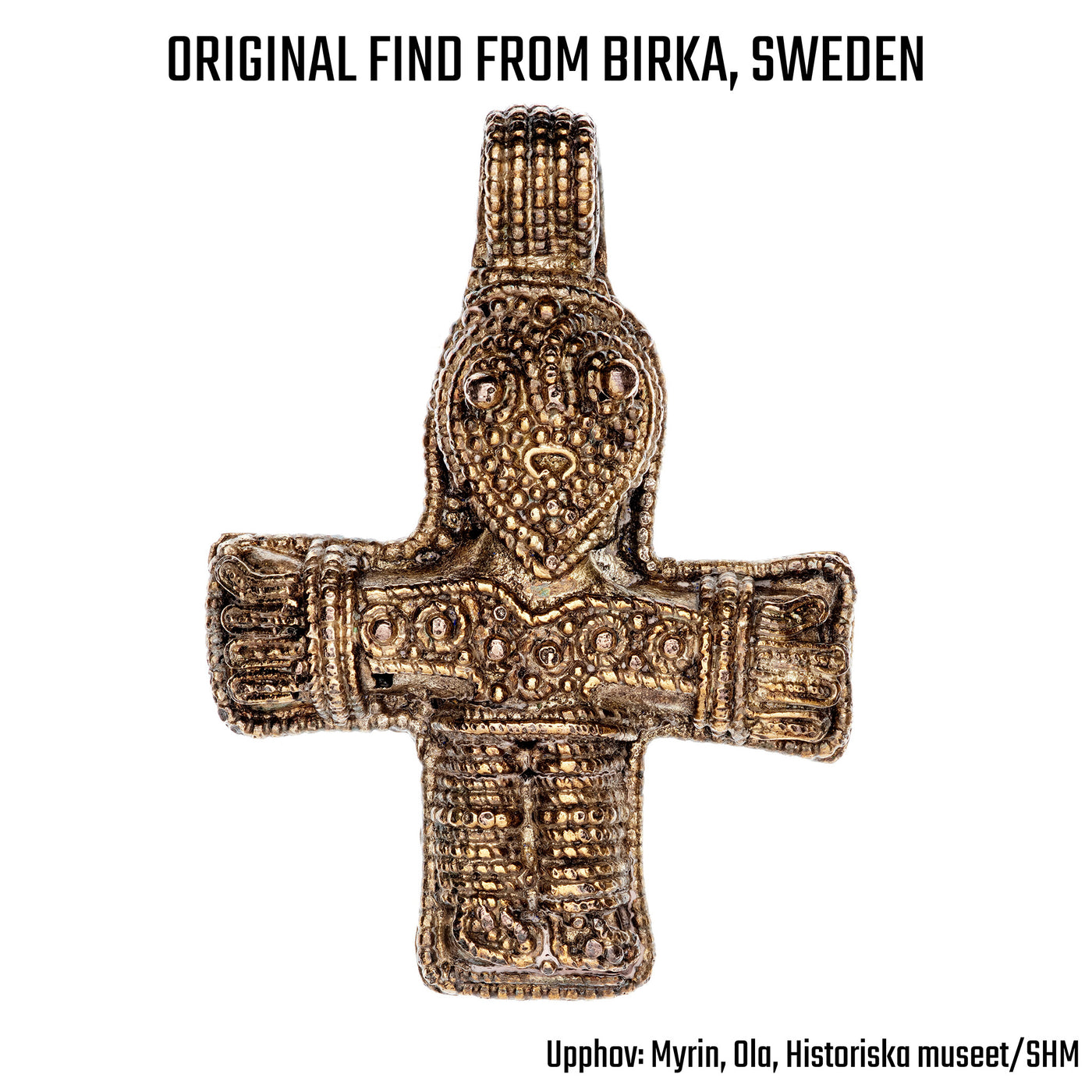 Birka Crucifix, Bronze