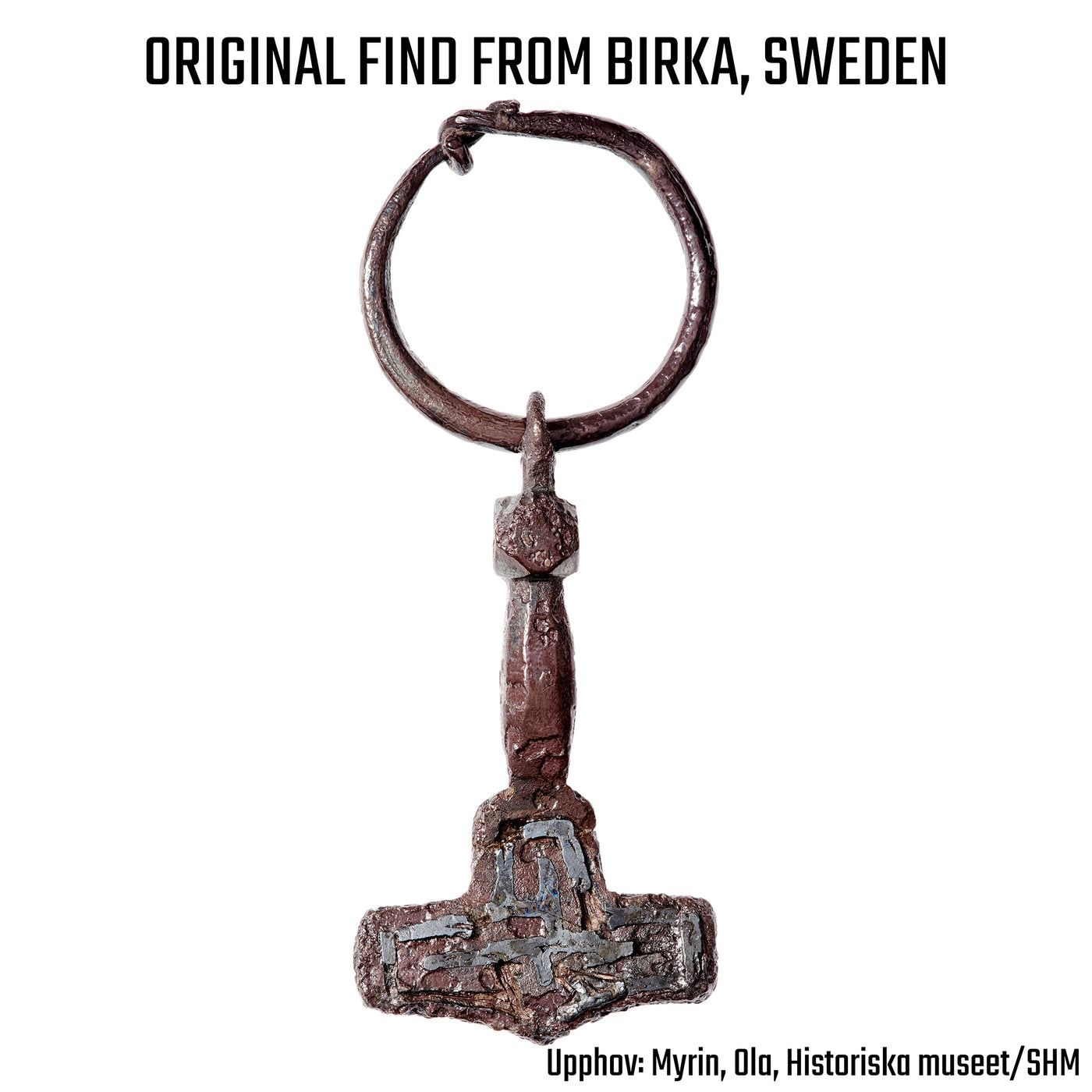 Birka Thor's Hammer, Bronze
