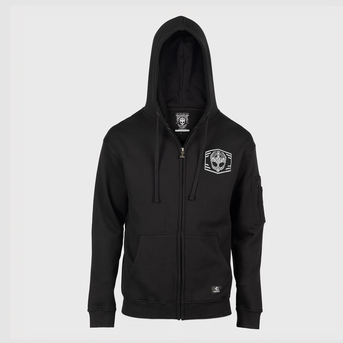 Premium Zoodie, Clan Helmet, Black