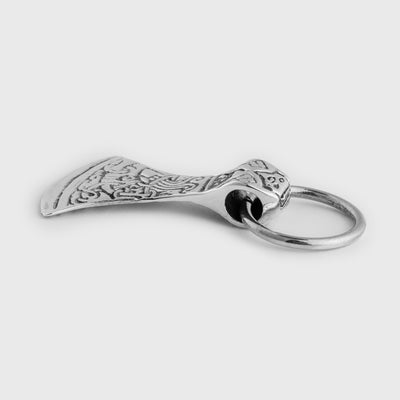 Axe Pendant, Silver