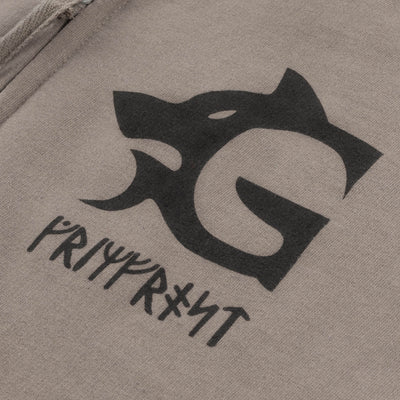 Zip Hoodie, Grimfrost, Steel Grey