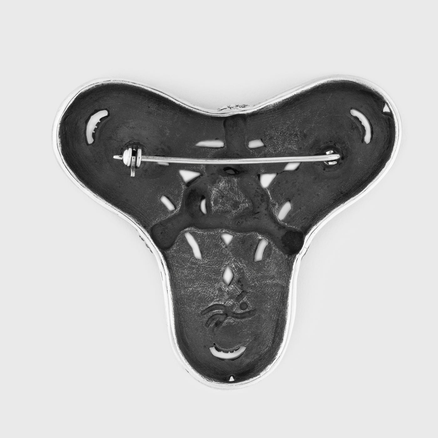 Birka Threefoil Brooch, Silver