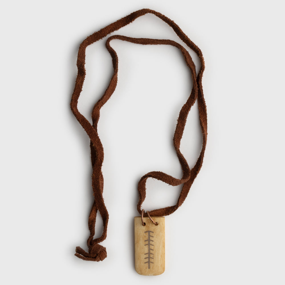amulet.accessory  Stacked Tiwaz Amulet, Bone – Grimfrost