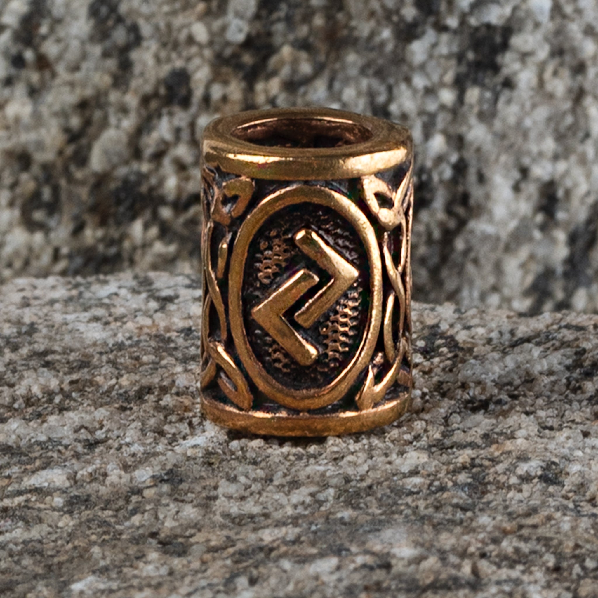 Jeran Beard Ring, Bronze – Grimfrost