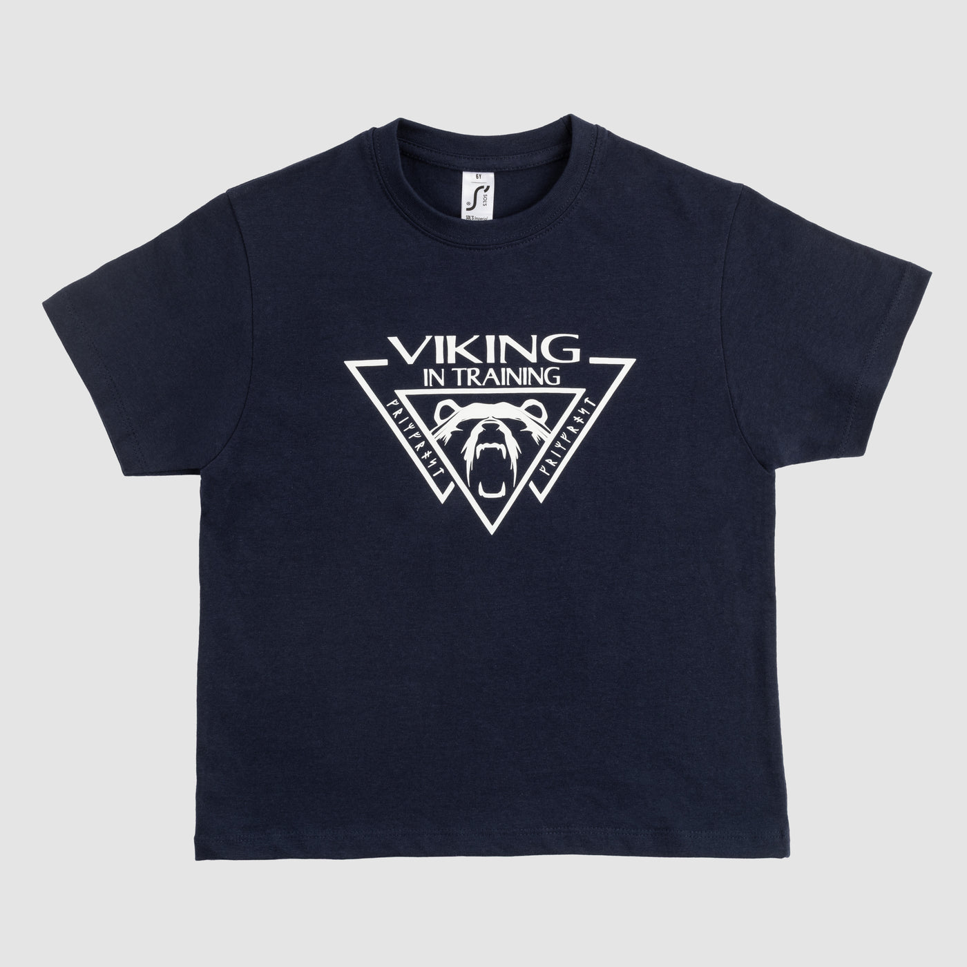 Kids T-shirt, Viking, Navy Blue