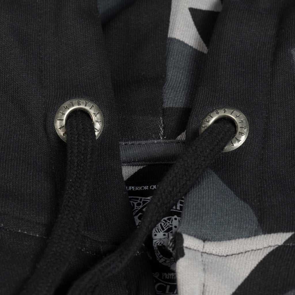 GRIMEY (グライミー) パーカー DESTROY ALL FEAR HOODIE BLACK