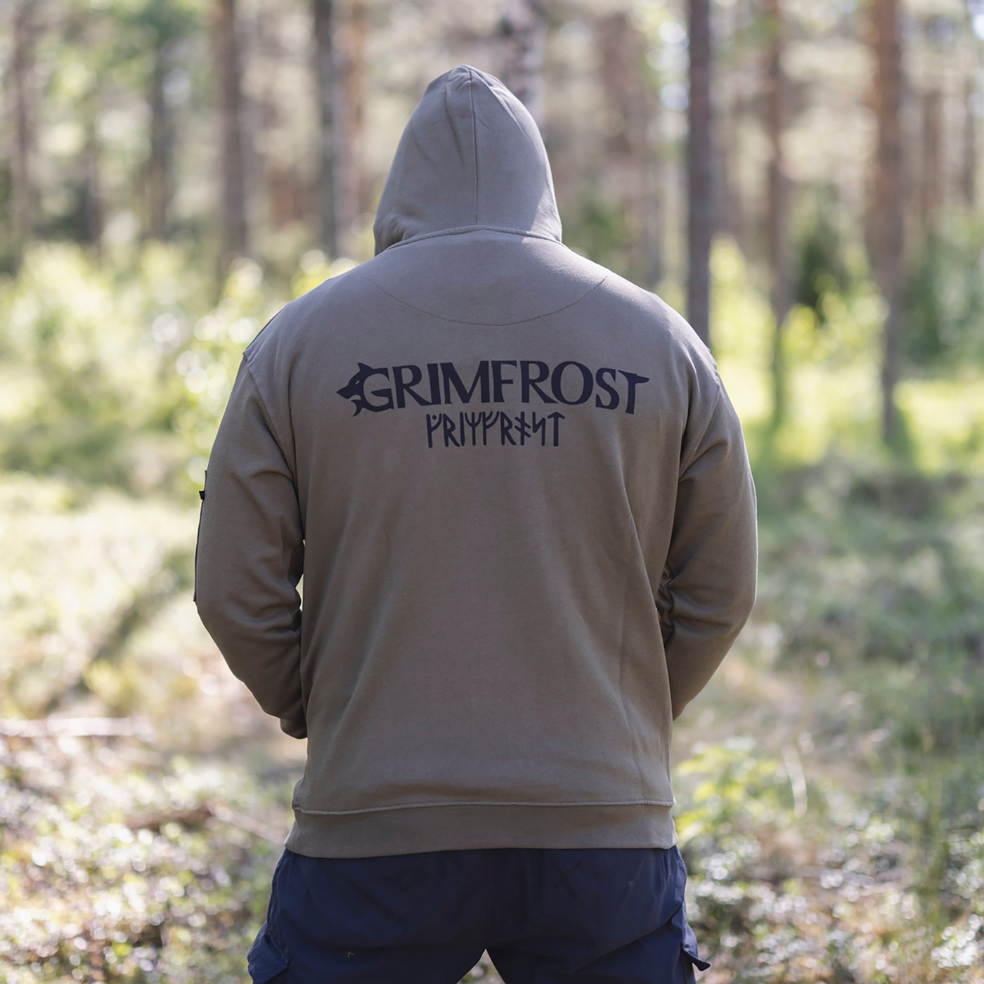 Premium Hoodie, Grimfrost, Green