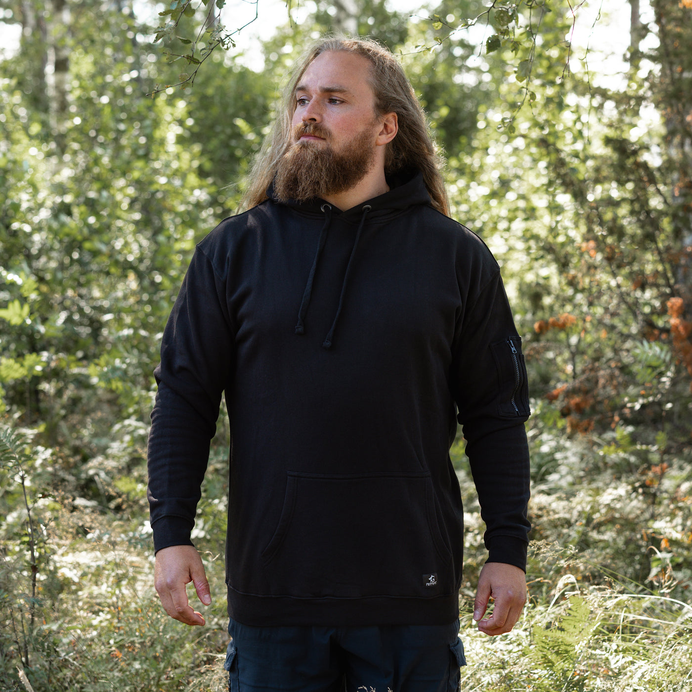 Premium Hoodie, Grimfrost, Black