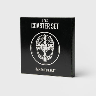 Clan Helmet Coaster Set, PVC