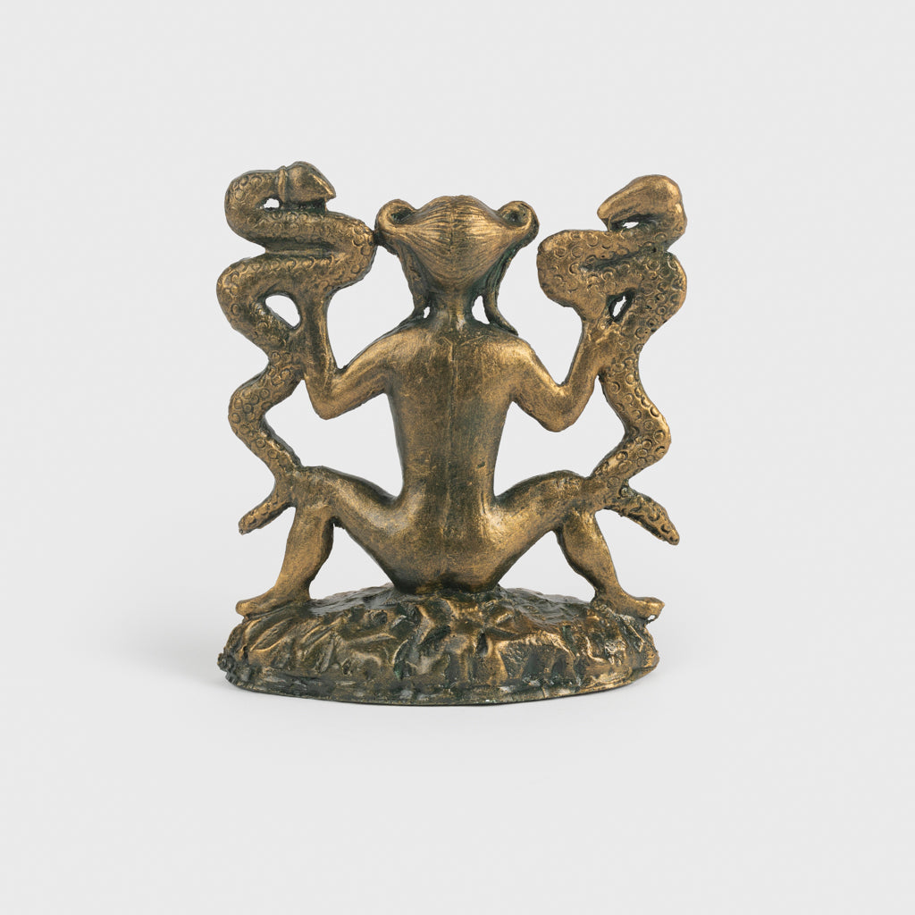 Kid With Snake Statue Rapper God Statue, Snake Woman – Grimfrost