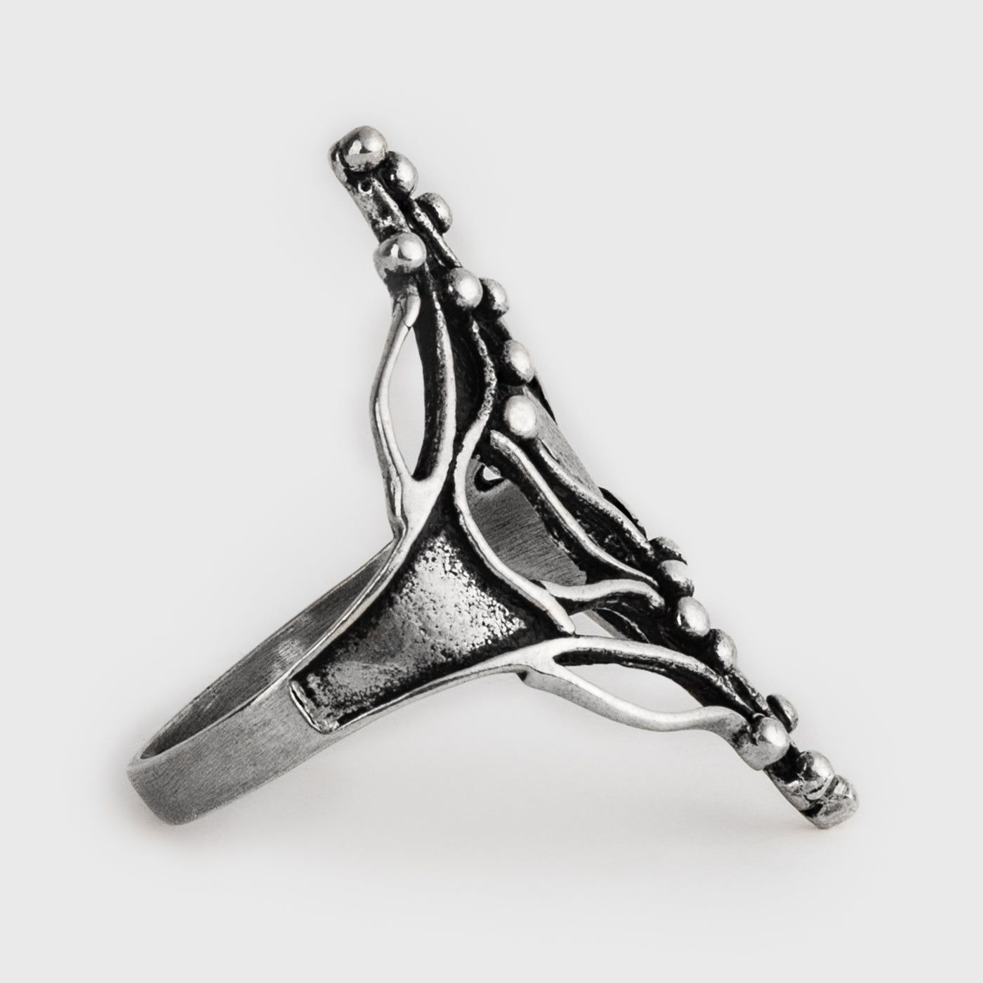 Roots Ring, Sterling Silver – Grimfrost
