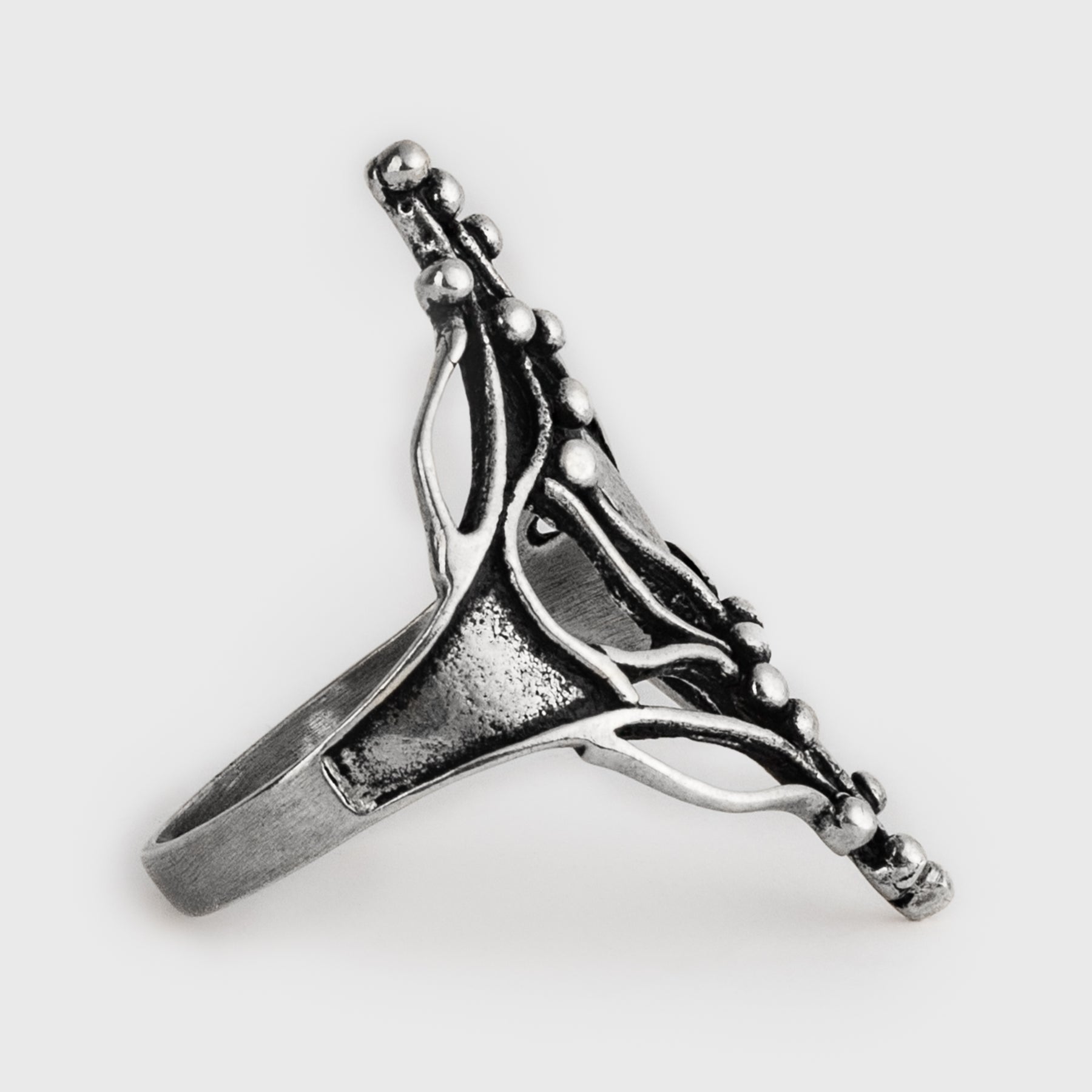 Roots Ring, Sterling Silver – Grimfrost