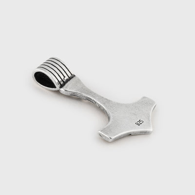 Sleek Thor's Hammer, Silver