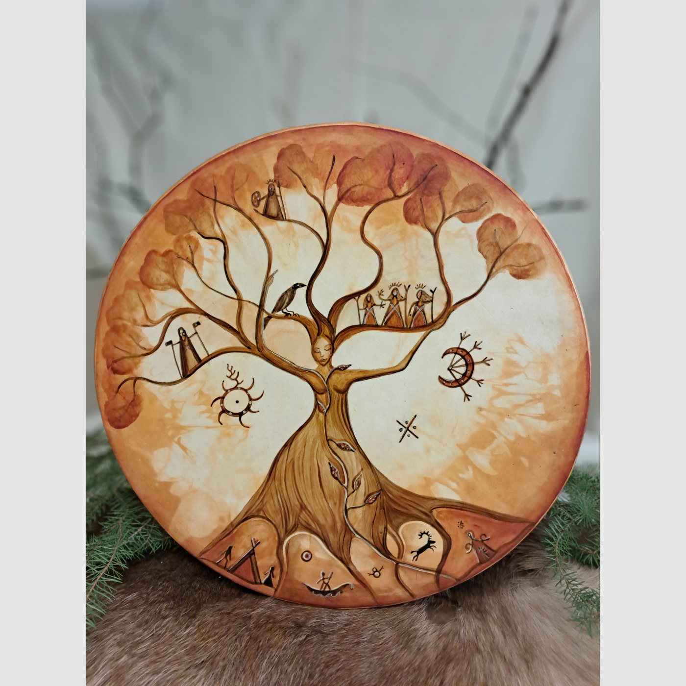 Shaman Drum, Tree of Gods