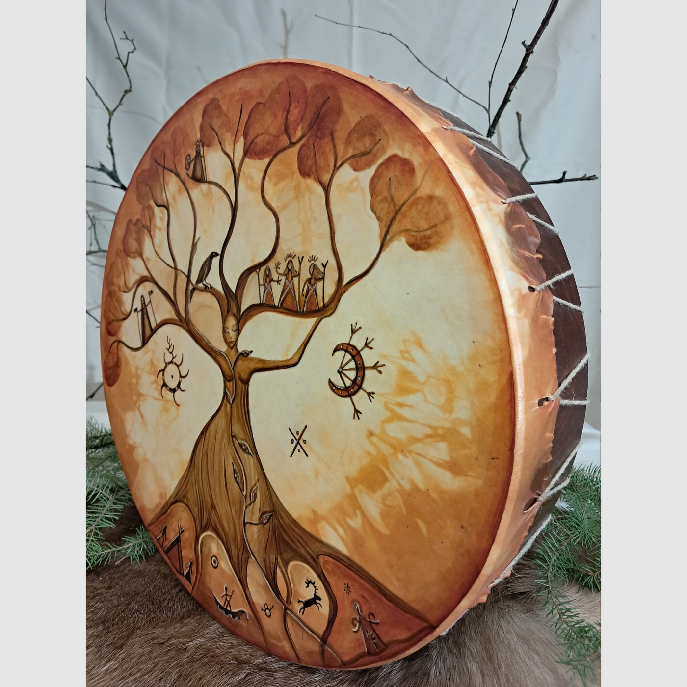 Shaman Drum, Tree of Gods