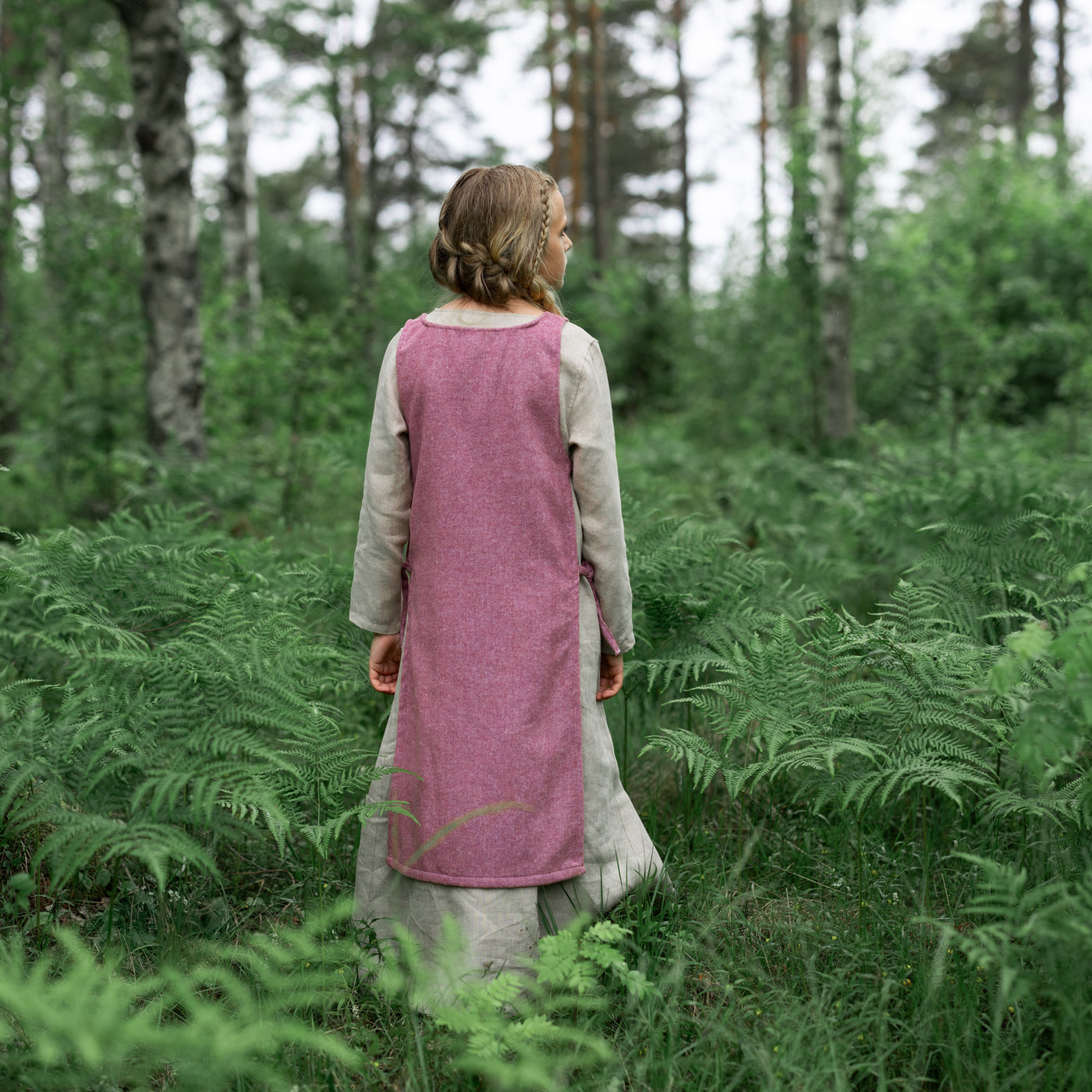 Kids Apron, Pink, Only apron sold separately