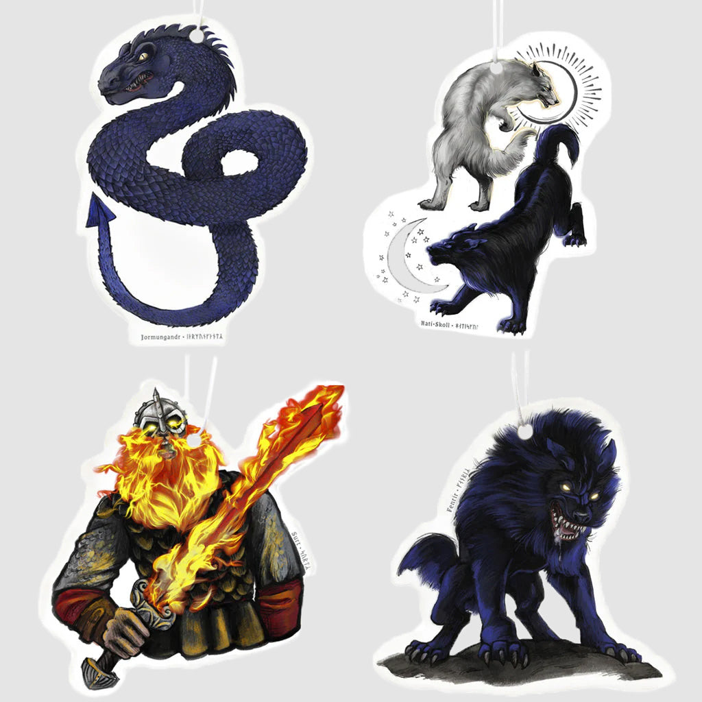 Car Air Freshener Set, Ragnarok