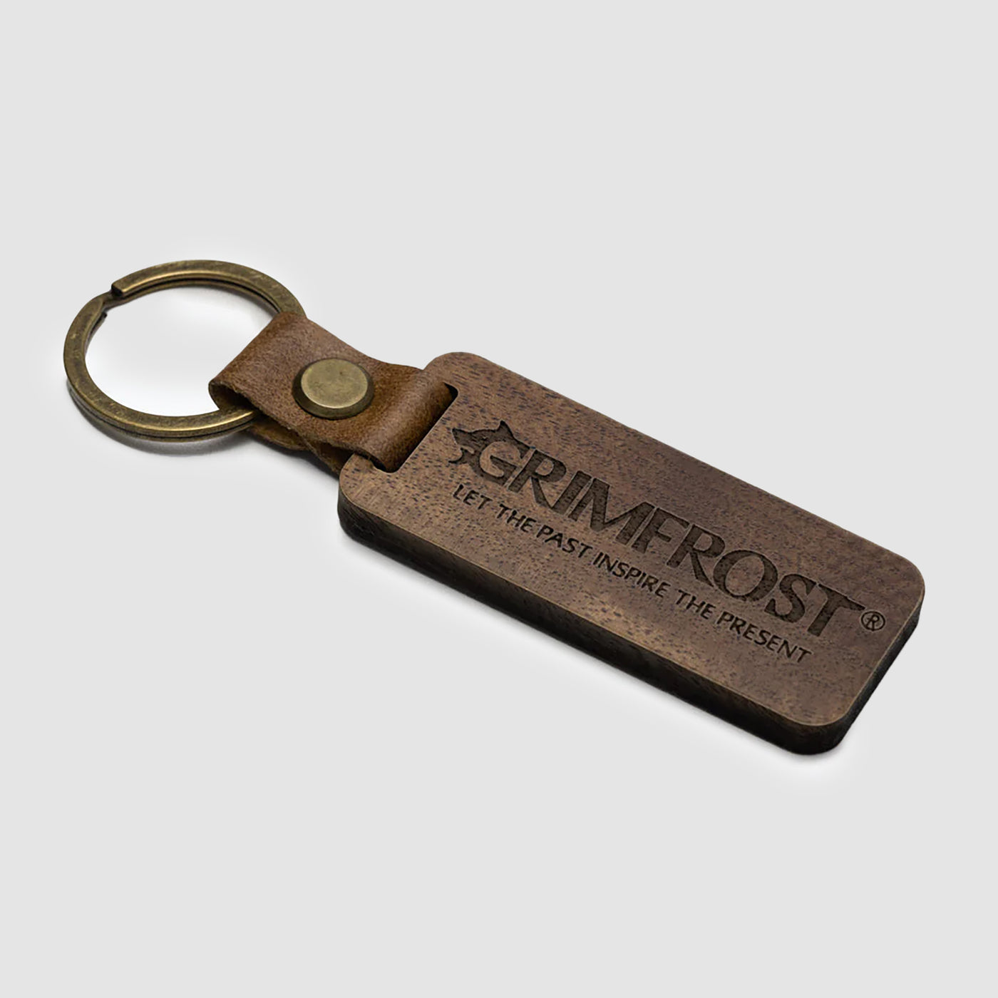 Grimfrost Keychain, Wood
