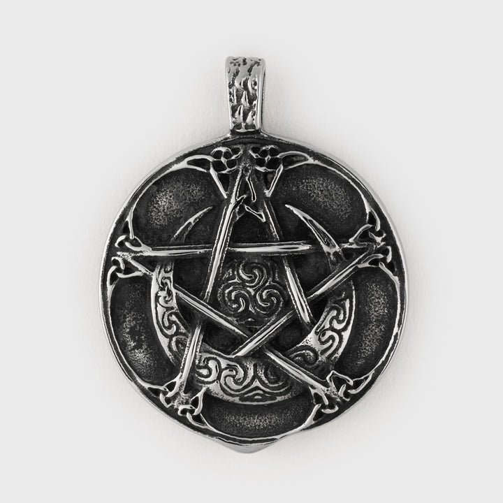 Yggdrasil Pendant, Stainless Steel – Grimfrost