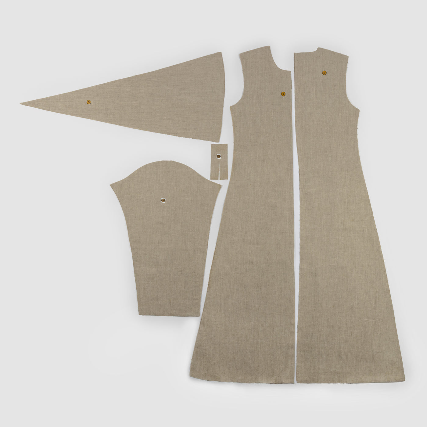 DIY Viking Linen Dress