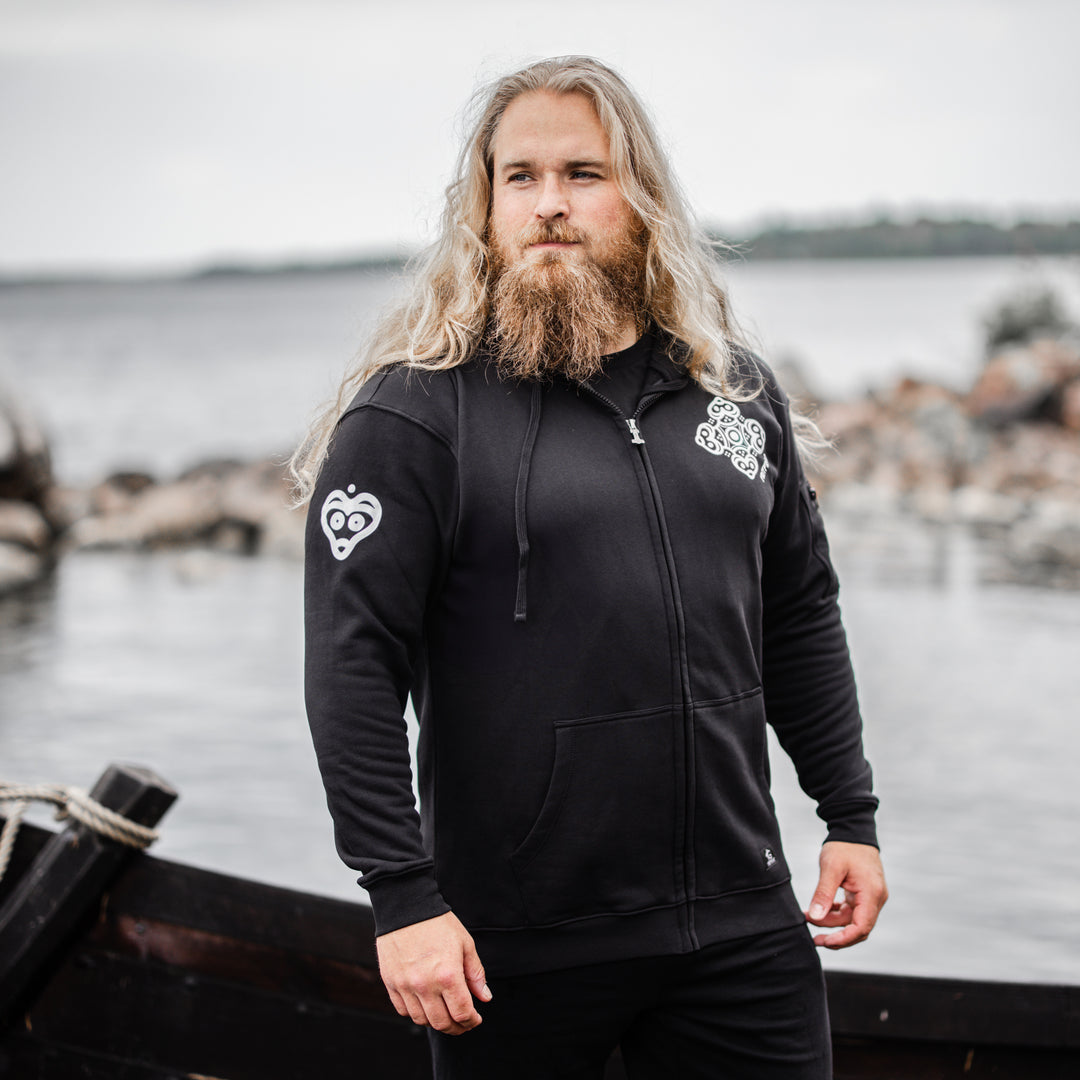 Premium Zoodie, Varby, Black – Grimfrost