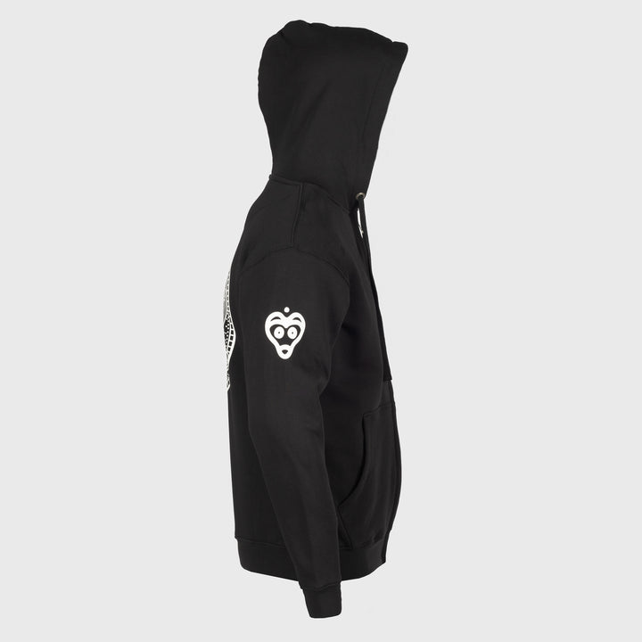 Premium Zip Hoodie, Varby, Black – Grimfrost