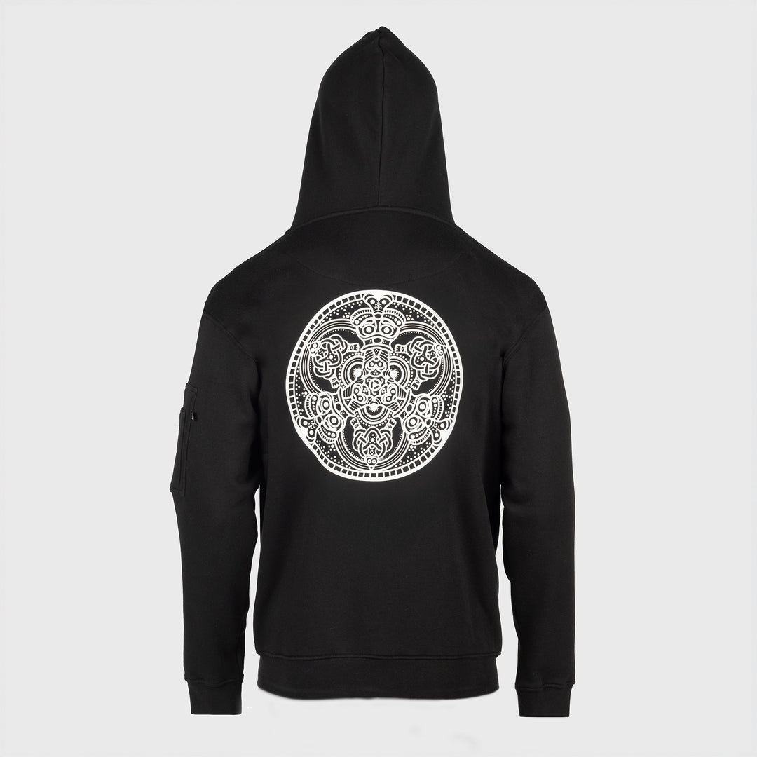 Premium Zip Hoodie, Varby, Black – Grimfrost Premium Zip Hoodie, Varby, Black – Grimfrost