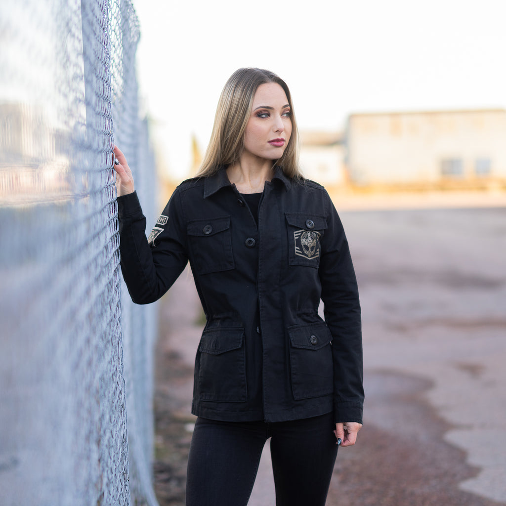 Women s Grimfrost s Field Jacket Black