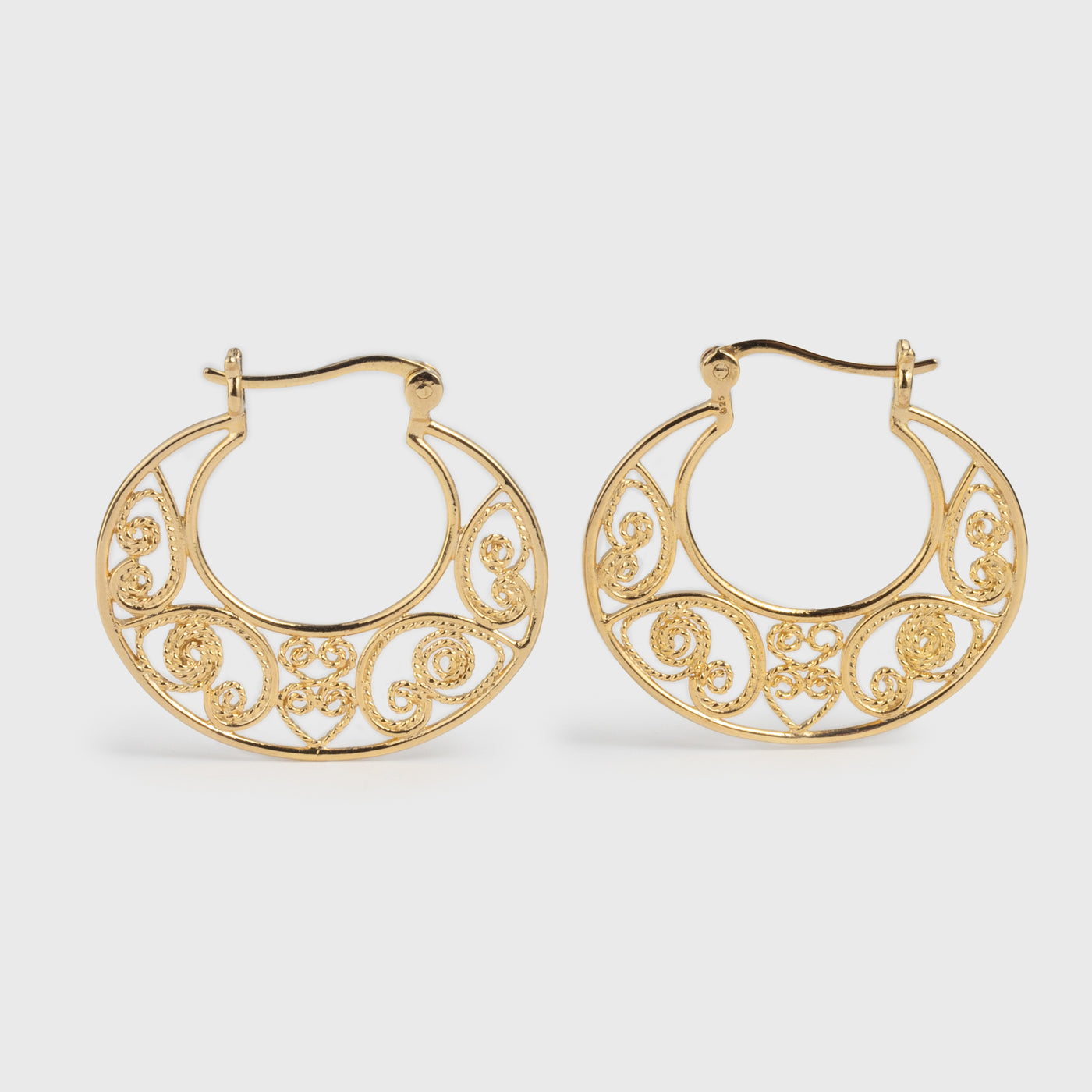 Rus Earrings, Gold