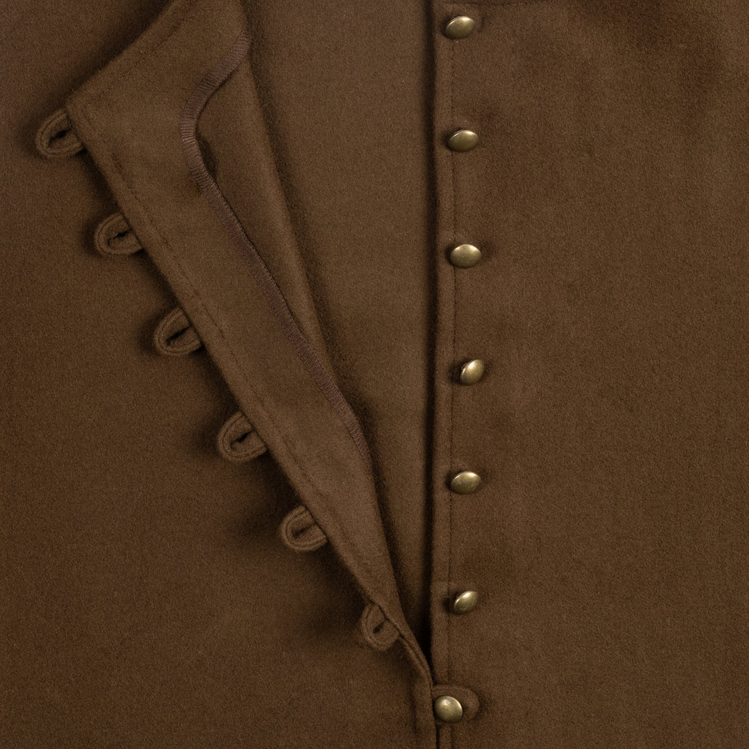 Viking Loden Jacket, Brown – Grimfrost