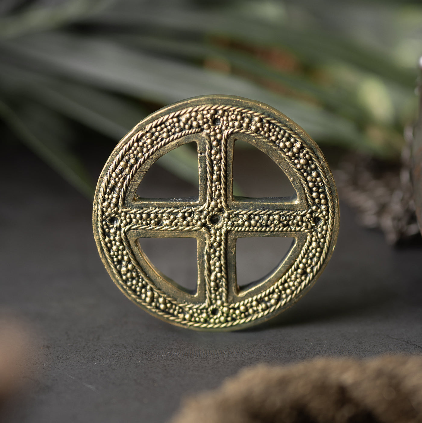 Sun Wheel Incense Holder