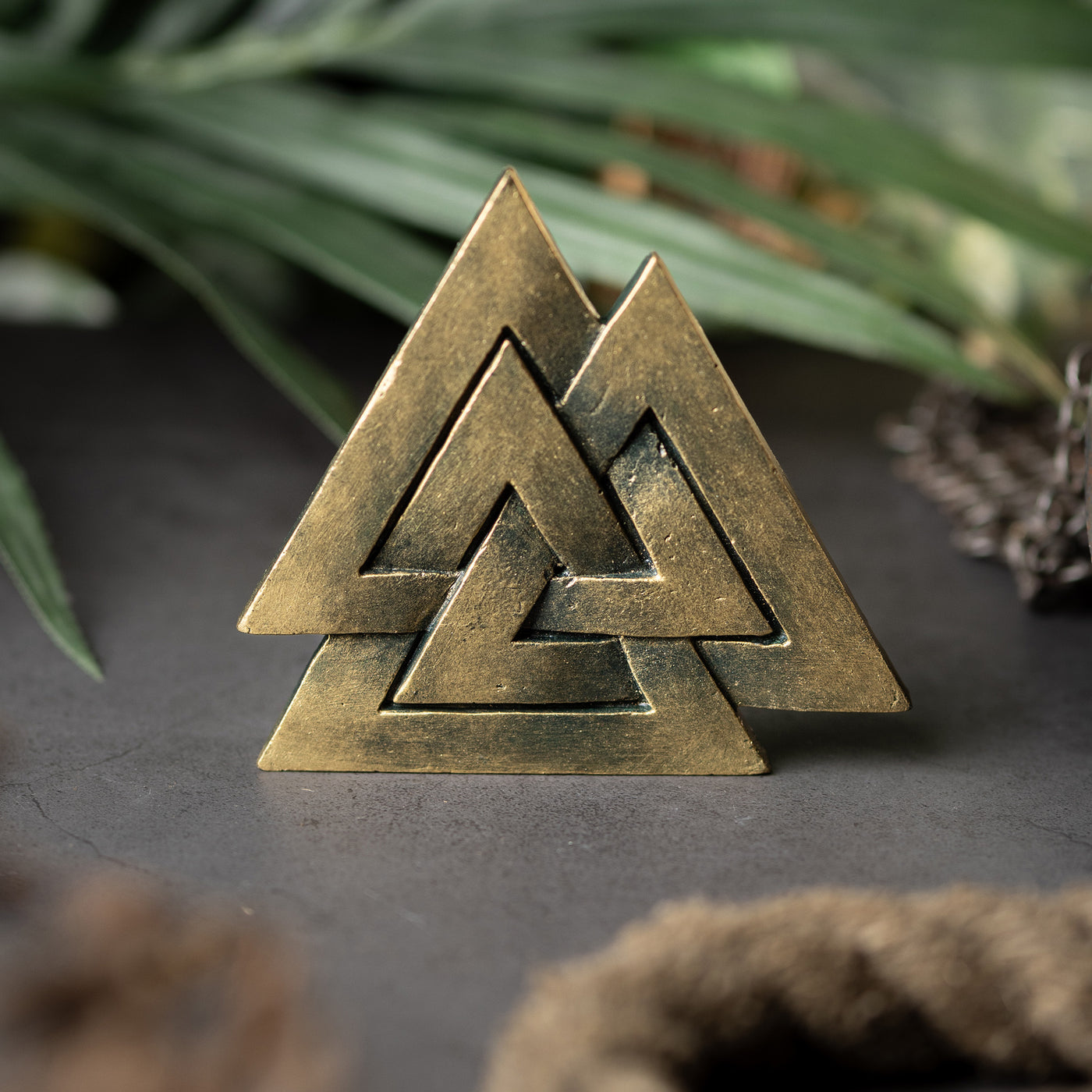 Valknut Incense Holder