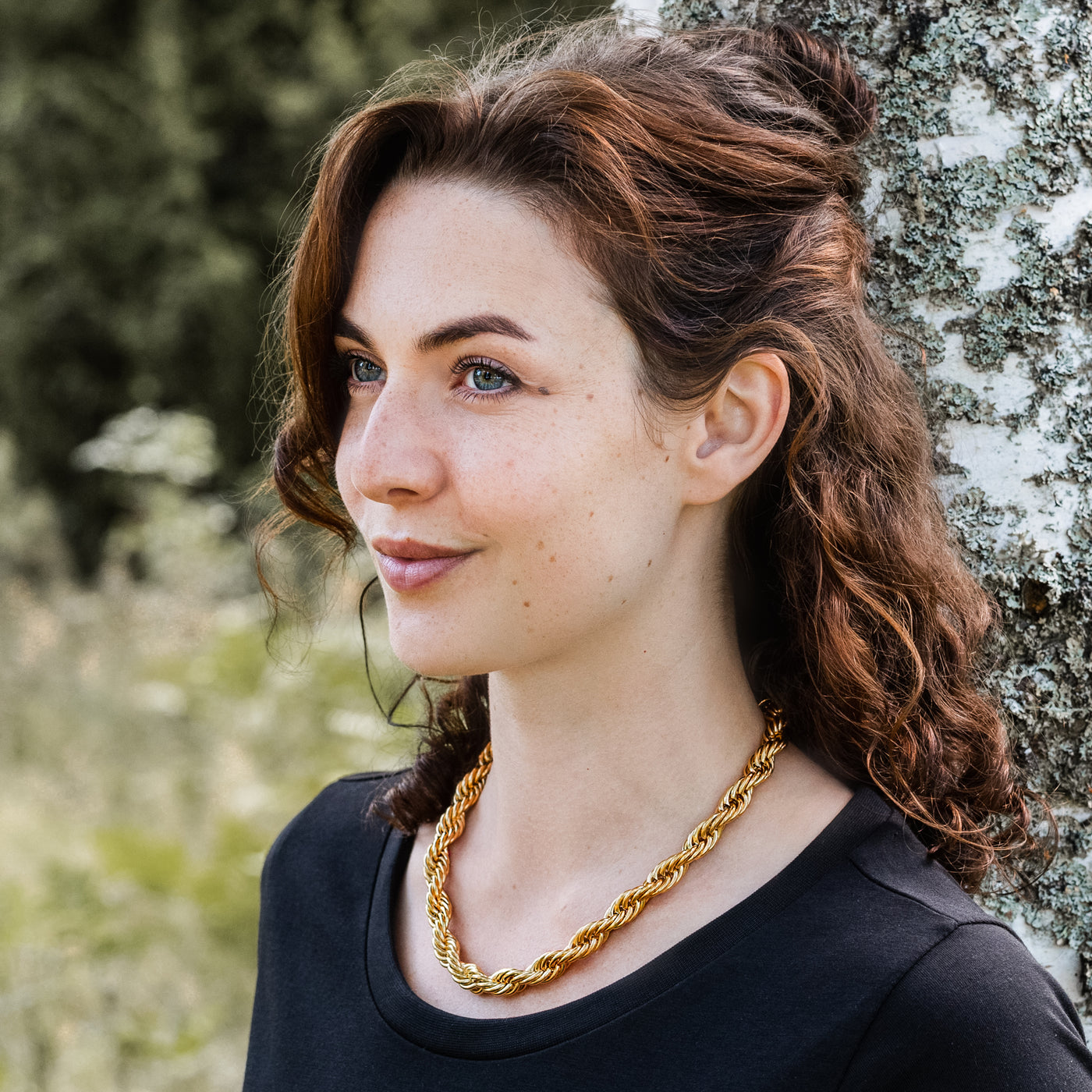 Rope Chain, Gold Plated