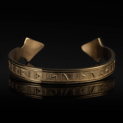 Odin Cuff, Gold Plated