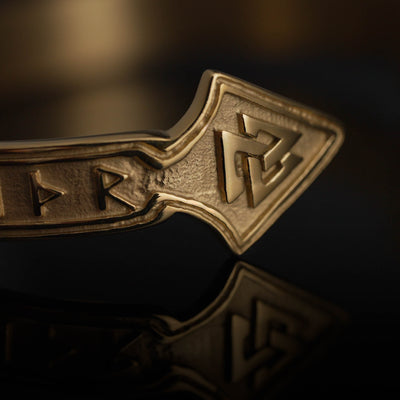 Odin Cuff, Gold Plated